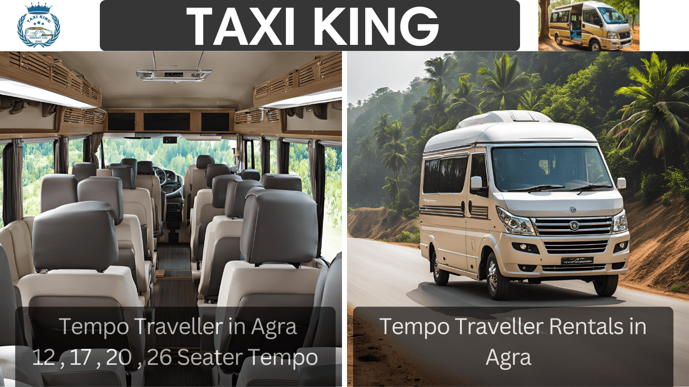 Luxury tempo traveller in agra