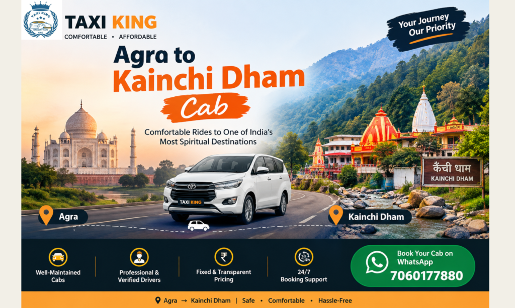 Agra to Kainchi Dham Cab
